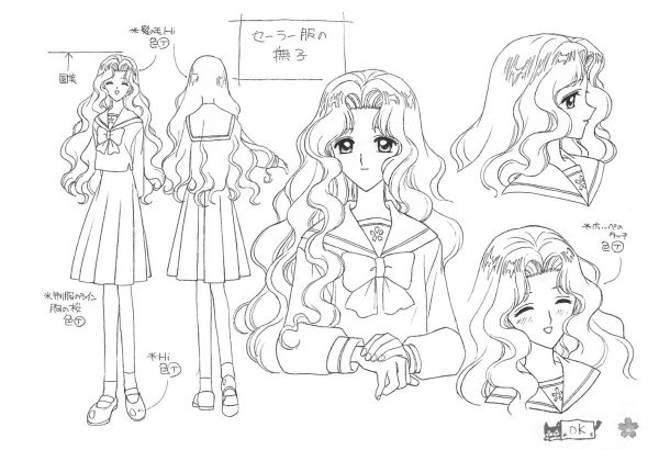 图片[6]-C733-魔卡少女樱动画设定集 特别版-爱画画的卷心菜