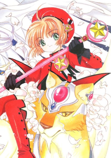 图片[2]-C734-魔卡少女樱插画集 2：樱卡篇-爱画画的卷心菜