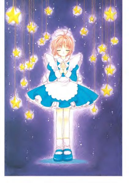 图片[4]-C734-魔卡少女樱插画集 2：樱卡篇-爱画画的卷心菜