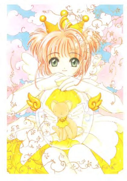 图片[10]-C734-魔卡少女樱插画集 2：樱卡篇-爱画画的卷心菜