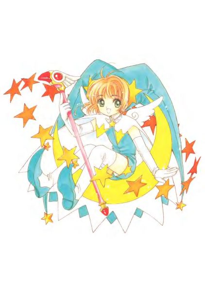 图片[7]-C735-魔卡少女樱插画集 3：Extra-爱画画的卷心菜