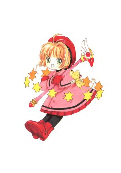 图片[8]-C735-魔卡少女樱插画集 3：Extra-爱画画的卷心菜