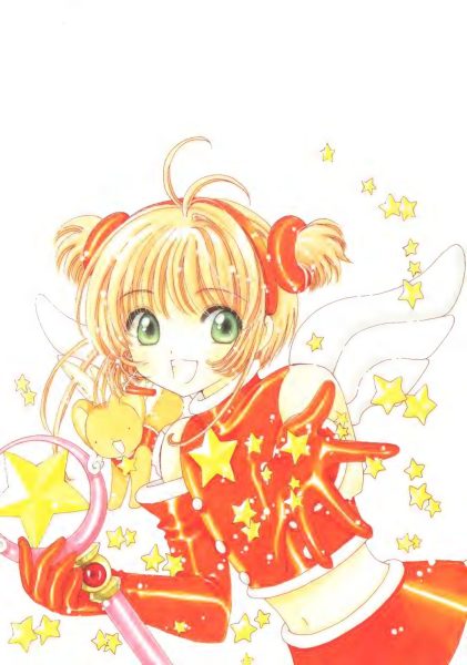 图片[9]-C735-魔卡少女樱插画集 3：Extra-爱画画的卷心菜
