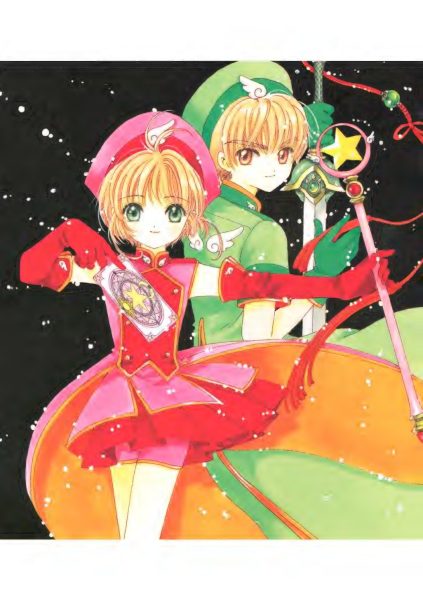 图片[13]-C735-魔卡少女樱插画集 3：Extra-爱画画的卷心菜