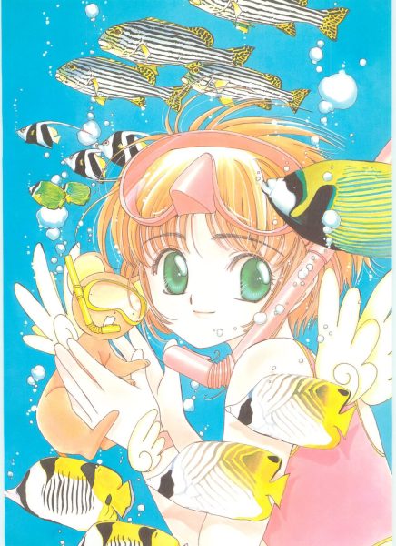 图片[3]-C745-魔卡少女樱插画集-爱画画的卷心菜
