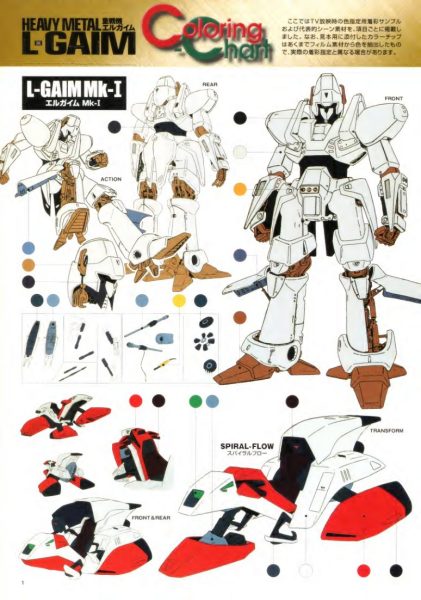 图片[1]-C827-重战机 L-Gaim 机设解析画集-爱画画的卷心菜
