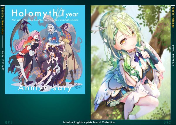 图片[11]-C832-Hololive English pixiv粉丝插画集-爱画画的卷心菜
