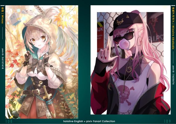 图片[13]-C832-Hololive English pixiv粉丝插画集-爱画画的卷心菜