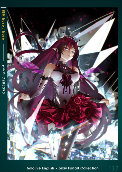图片[15]-C832-Hololive English pixiv粉丝插画集-爱画画的卷心菜
