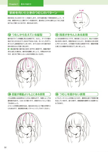 图片[4]-C835-Paryi 全力教你画发型-又菜又爱画画的老土狗