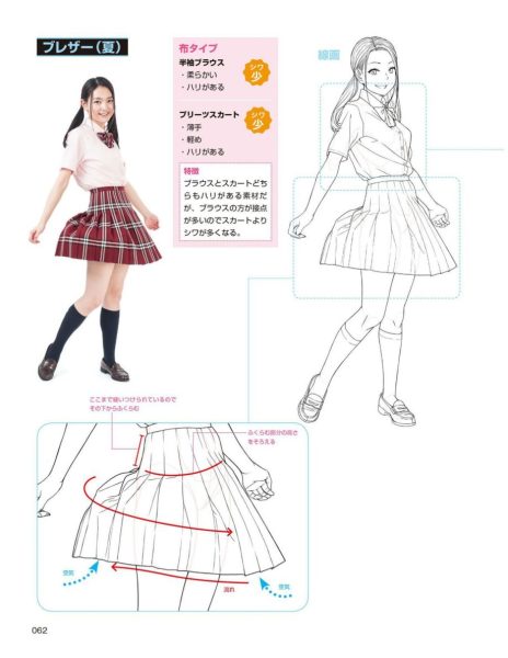 图片[7]-C843-服装褶皱与阴影绘制技法-爱画画的卷心菜