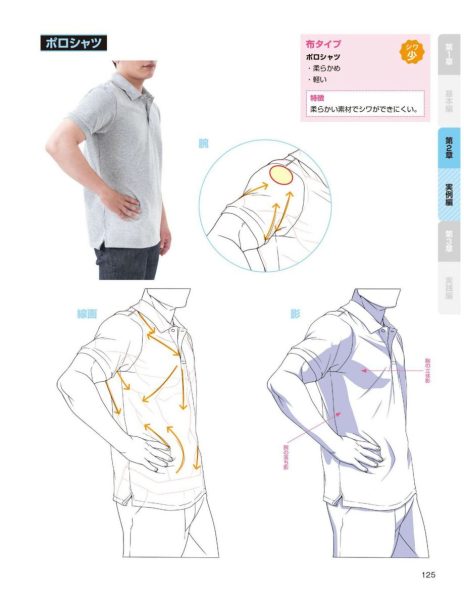 图片[13]-C843-服装褶皱与阴影绘制技法-爱画画的卷心菜