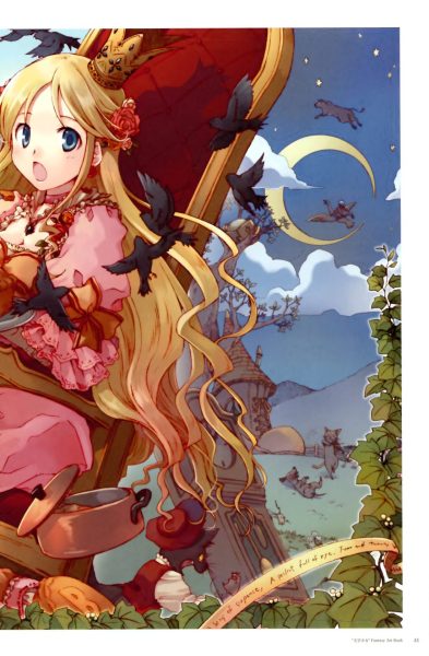 图片[9]-C895-文学少女 Fantasy 画集-爱画画的卷心菜
