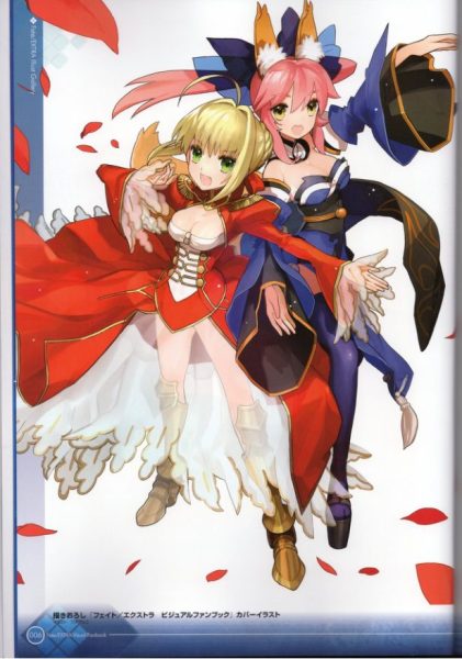 图片[2]-C978-Fate/Extra原画视觉设定集-爱画画的卷心菜