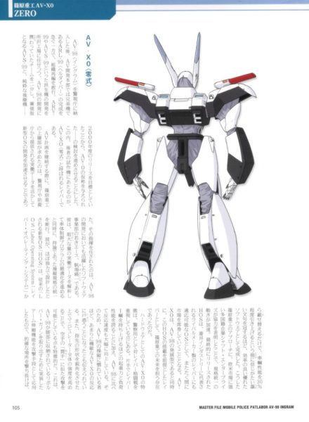 图片[2]-C979-机动警察 AV-98 Ingram Master File-爱画画的卷心菜