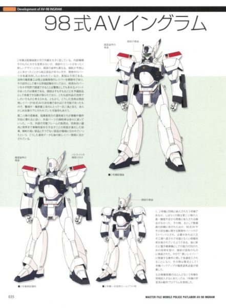 图片[8]-C979-机动警察 AV-98 Ingram Master File-爱画画的卷心菜