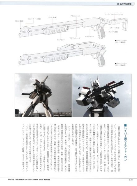图片[13]-C979-机动警察 AV-98 Ingram Master File-爱画画的卷心菜