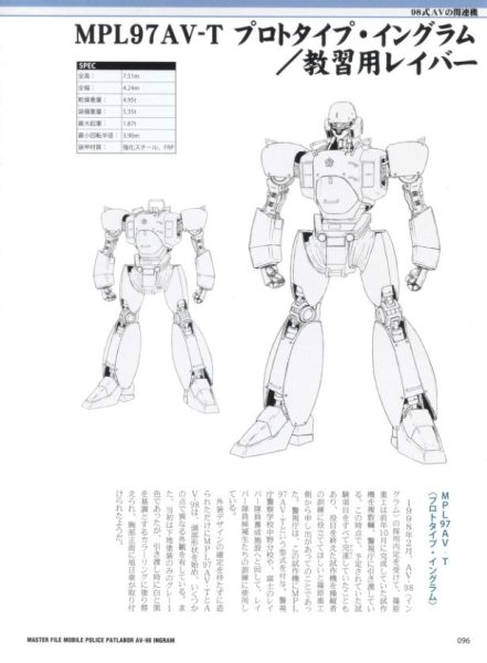 图片[15]-C979-机动警察 AV-98 Ingram Master File-爱画画的卷心菜
